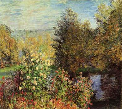 Claude Monet Corner of the Garden at Mont Geron oil painting image